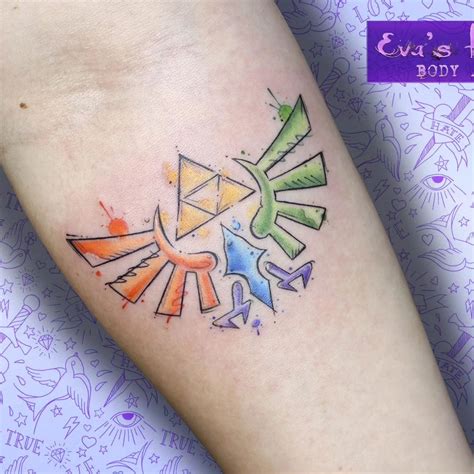 legend of zelda tattoos|small legend of zelda tattoo.